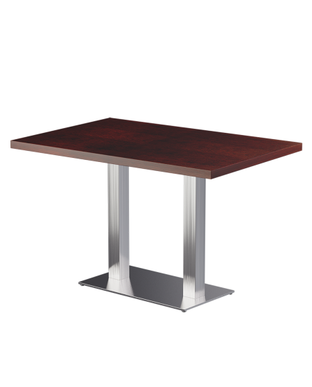 Tisch SIGMA DUO mit Furnierte-Platten