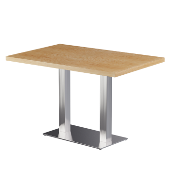 Tisch SIGMA DUO mit Furnierte-Platten
