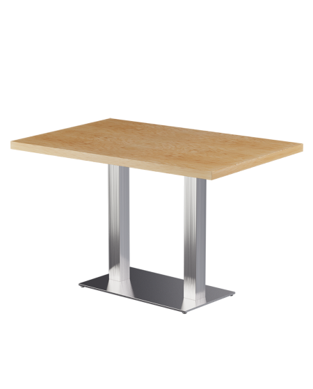 Tisch SIGMA DUO mit Furnierte-Platten