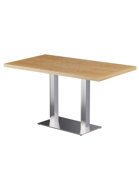 Tisch SIGMA DUO mit Furnierte-Platten