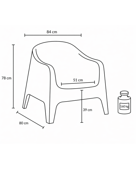 Stuhl DUNA 33