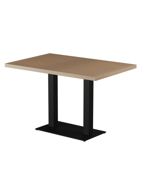 Tisch ALFA DUO mit Furnierte-Platten