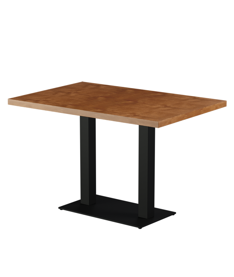 Tisch ALFA DUO mit Furnierte-Platten