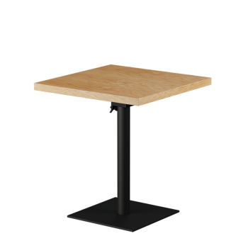 Tisch ALFA FOLD mit Furnierte-Platten