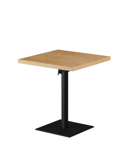 Tisch ALFA FOLD mit Furnierte-Platten