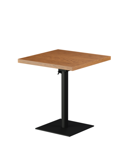 Tisch ALFA FOLD mit Furnierte-Platten
