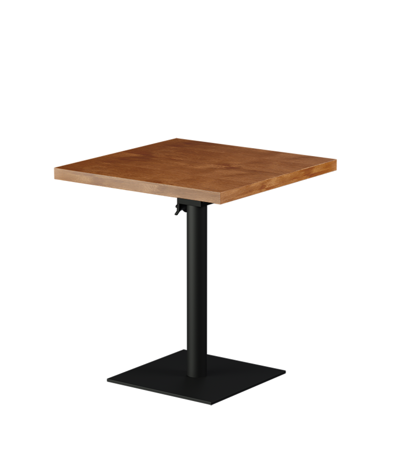 Tisch ALFA FOLD mit Furnierte-Platten