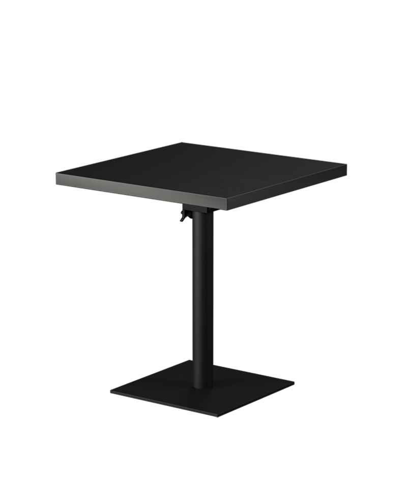 Tisch ALFA FOLD mit Furnierte-Platten