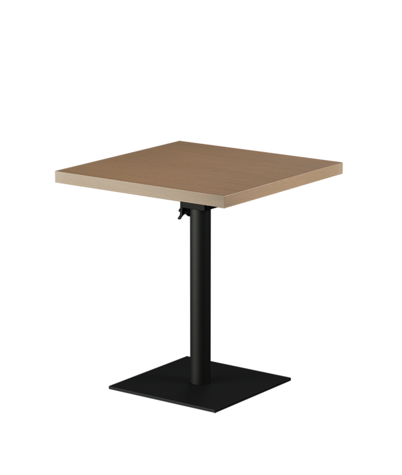 Tisch ALFA FOLD mit Furnierte-Platten