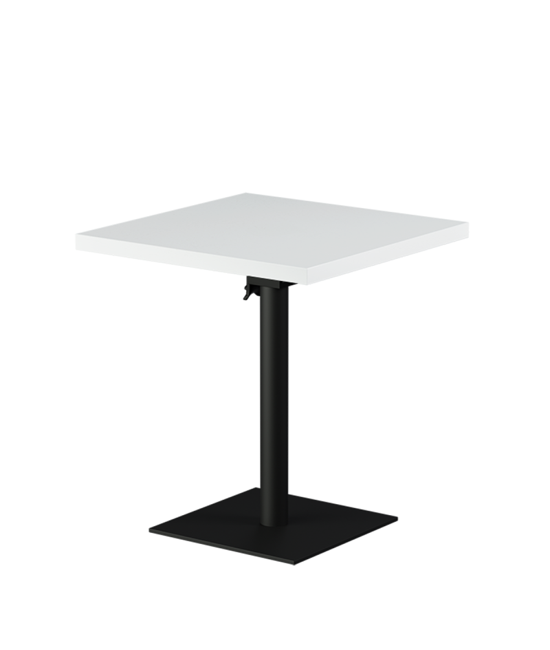 Tisch ALFA FOLD mit Furnierte-Platten