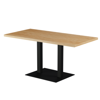 Tisch ALFA XL DUO mit Furnierte-Platten