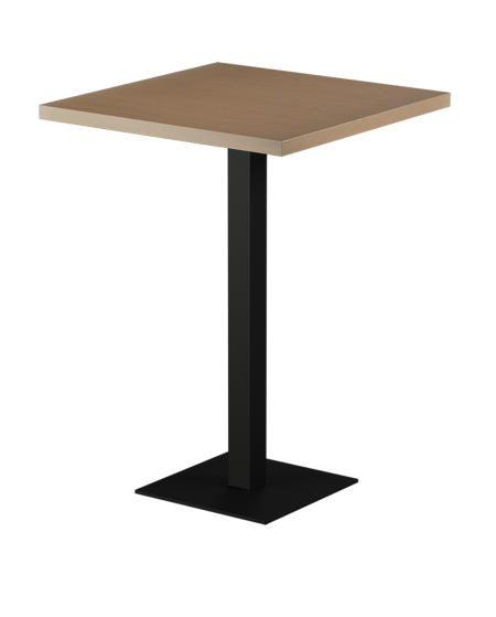 Tisch ALFA BAR mit Furnierte-Platten
