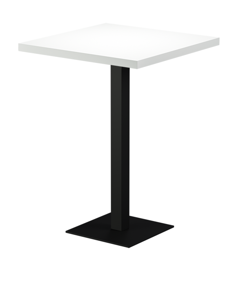Tisch ALFA BAR mit Furnierte-Platten