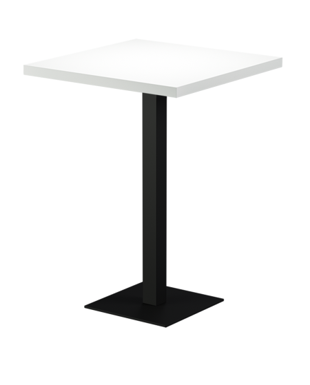 Tisch ALFA BAR mit Furnierte-Platten