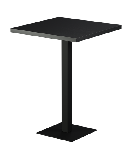 Tisch ALFA BAR mit Furnierte-Platten