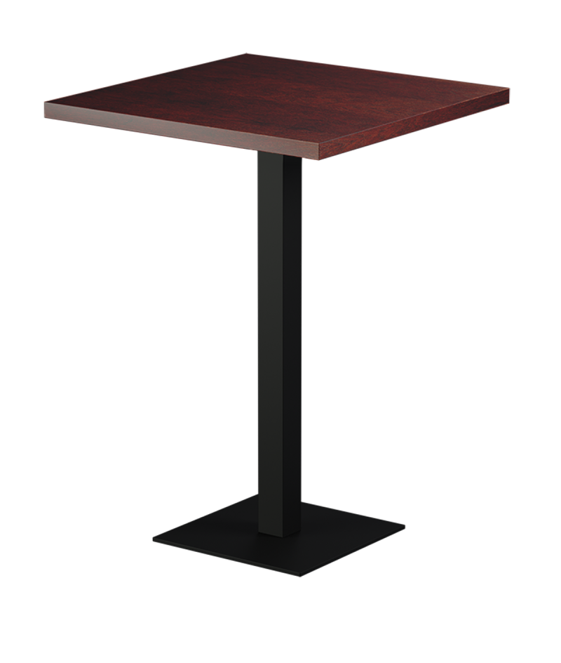 Tisch ALFA BAR mit Furnierte-Platten
