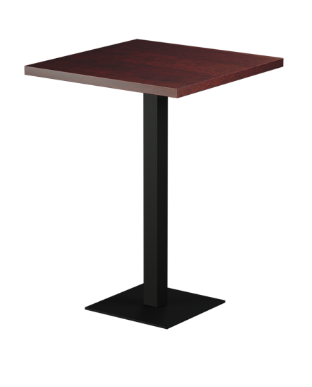 Tisch ALFA BAR mit Furnierte-Platten