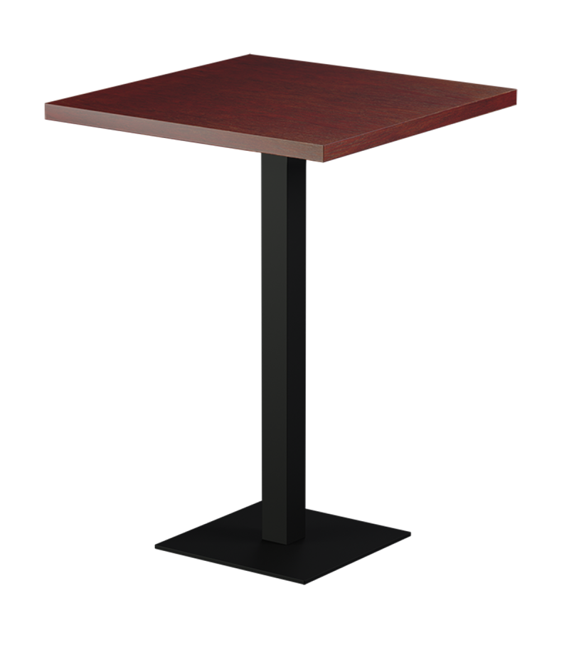 Tisch ALFA BAR mit Furnierte-Platten