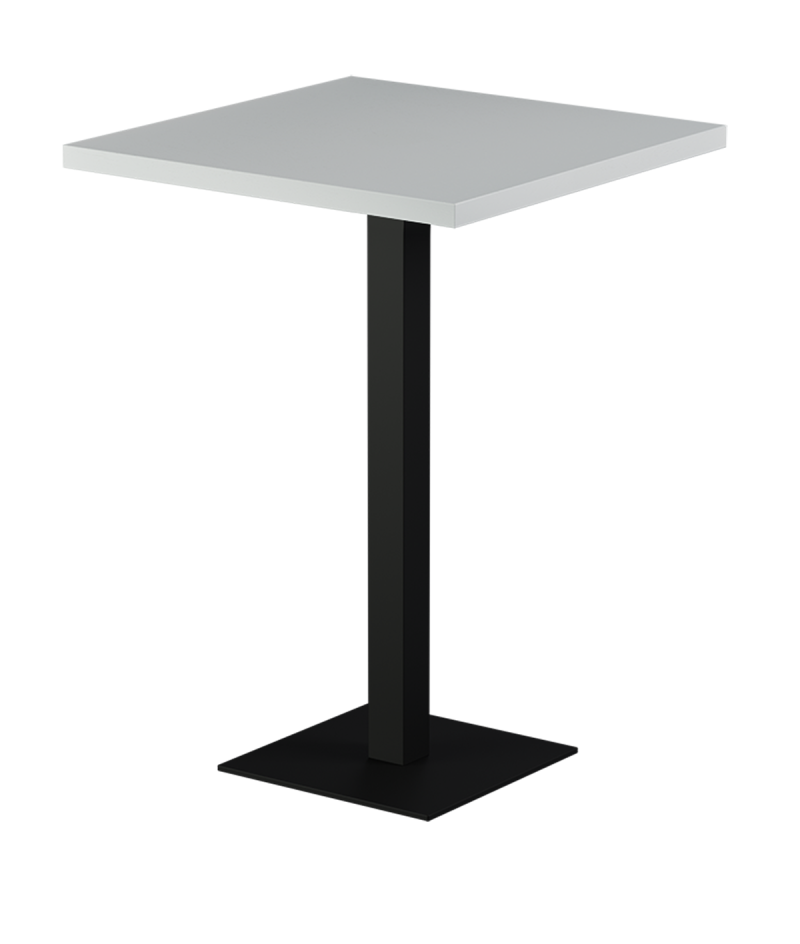 Tisch ALFA BAR mit Furnierte-Platten