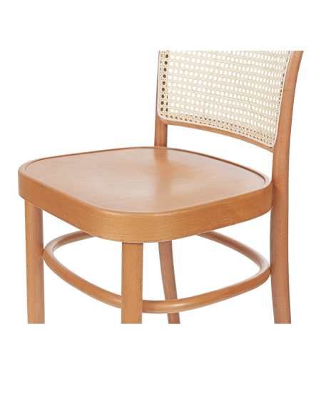 Bugholzstuhl LOOMI 811 BAR Rattan Natur