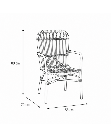 Stuhl Bamboo TRP.0317