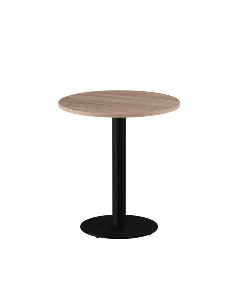 Tisch ALFA R mit Laminierte-Platten 28 mm