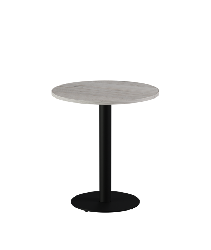 Tisch ALFA R mit Laminierte-Platten 28 mm