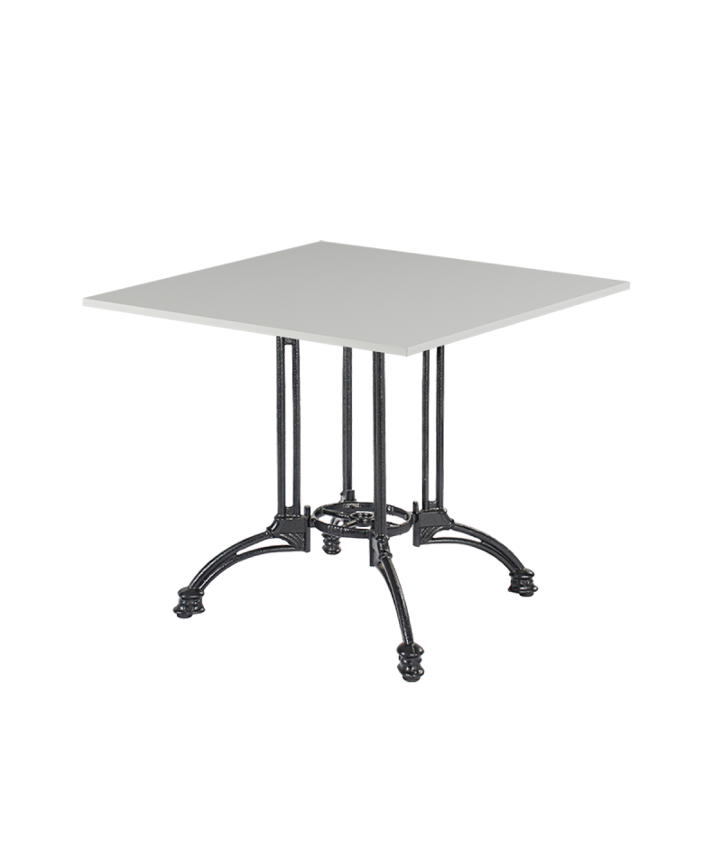 Tisch RUSTICAL QUATTRO mit Laminierte-Platten 28 mm
