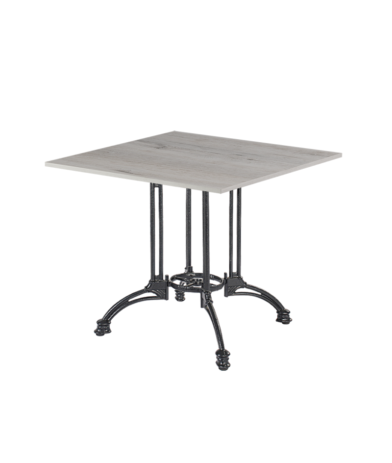 Tisch RUSTICAL QUATTRO mit Laminierte-Platten 28 mm