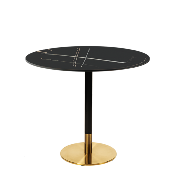 Tisch OMEGA R mit Sintersteinplatte