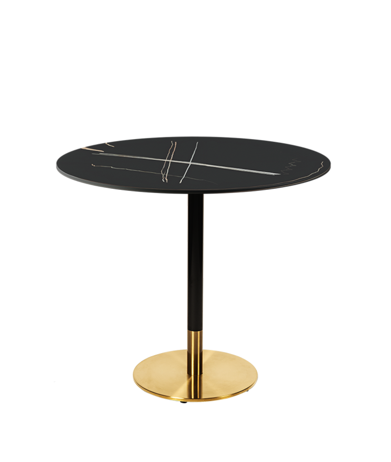 Tisch OMEGA R mit Sintersteinplatte