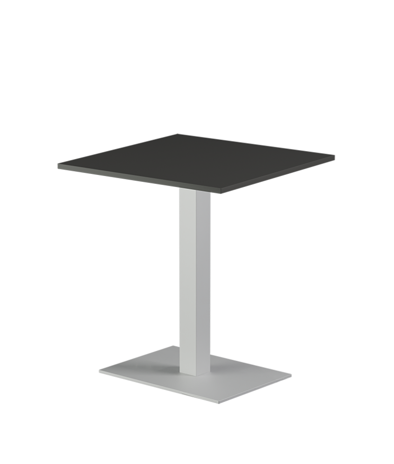 Tisch ALFA 40x55 Weiß mit Laminierte-Platten 28 mm