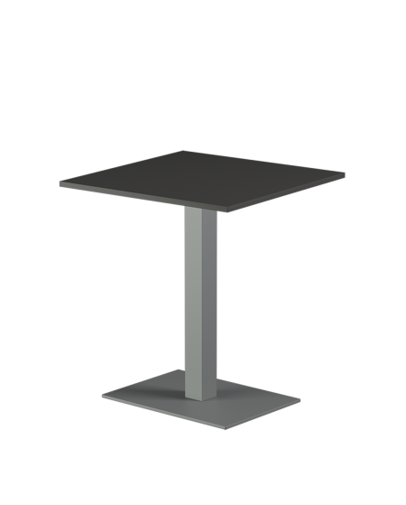 Tisch ALFA 40x55 Grau mit Laminierte-Platten 28 mm