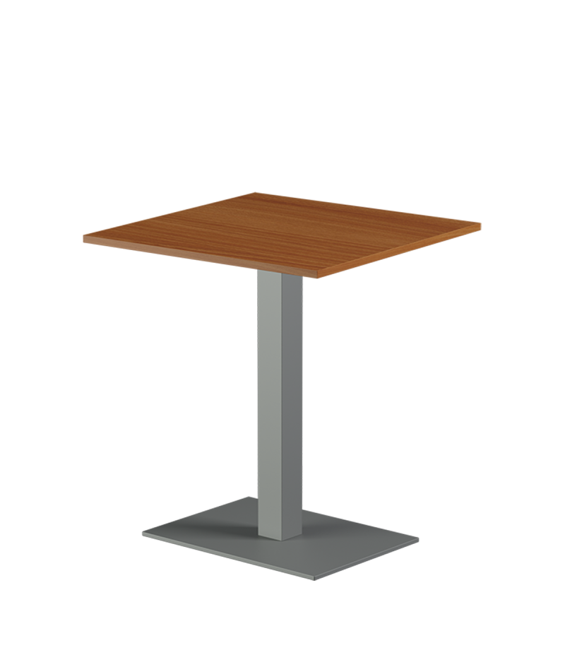 Tisch ALFA 40x55 Grau mit Laminierte-Platten 28 mm