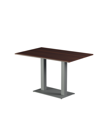 Tisch ALFA DUO Grau mit Laminierte-Platten 28 mm