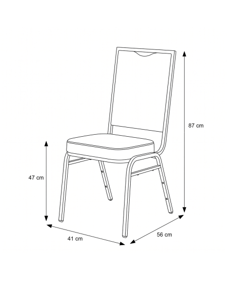 Stuhl ALICANTE MODERN AM440