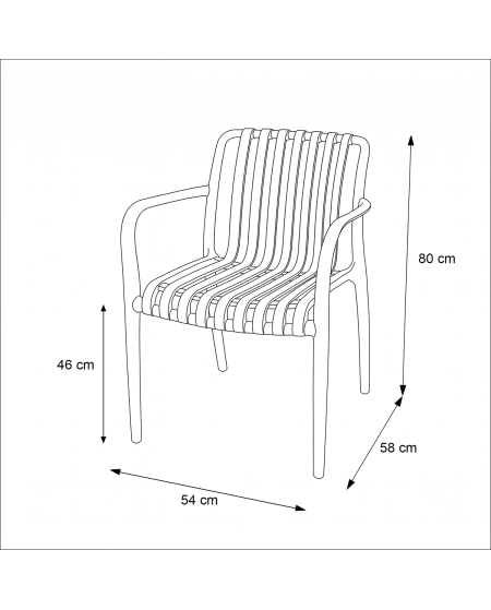 Stuhl VERTICALE 48