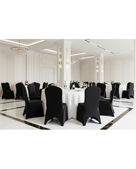 Stuhlhusse SLIMTEX 250 Schwarz