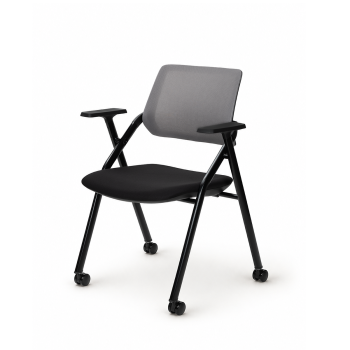 Stuhl OPTIMA CA Schwarz-Grau