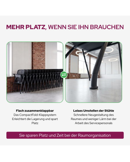 Stuhl LINEA Schwarz