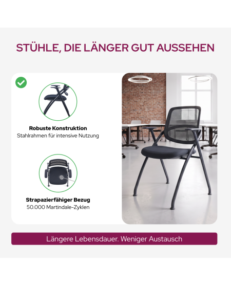 Stuhl LINEA Schwarz