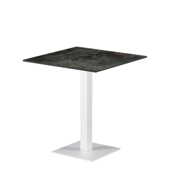 Tisch ALFA S Weiß mit HPL-Platten