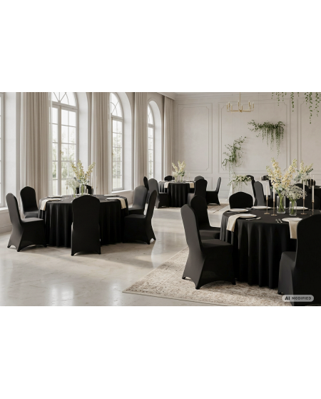 Stuhlhusse SLIMTEX 250 Schwarz