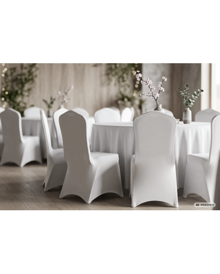 Stuhlhusse SLIMTEX 250 Weiß