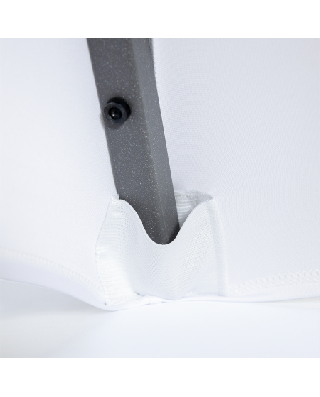 Stuhlhusse SLIMTEX 200 Weiß