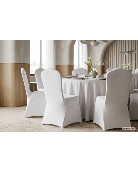 Stuhlhusse SLIMTEX 300 Weiß