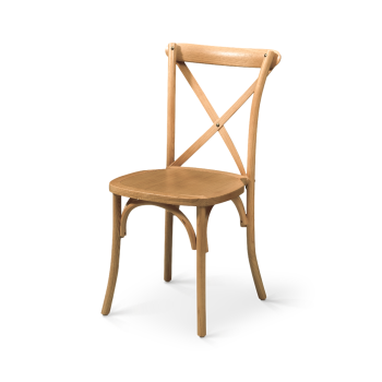Stuhl CROSS-BACK WOOD Helle Eiche