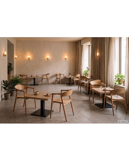 Tisch ALFA CAFE mit Laminierte-Platten