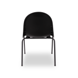 Stuhl für Wartezimmer MAXI MAX BL schwarz