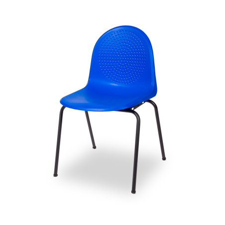 Stuhl für Wartezimmer MAXI MAX BL blau
